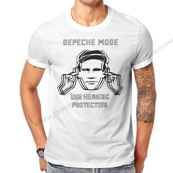 T-shirts masculina Depeche Cool Mode Use aquecimento de camiseta de t-shirt top top retro verão algodão camisa