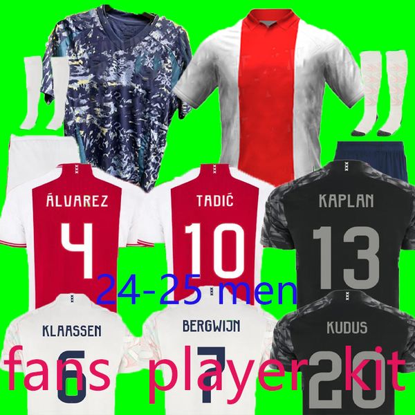 Akpom 23 24 25 Maglie da calcio Mikautadze Berghuis Terzo Kit Black Black Van Den Boomen Bergwijn Marley 2023 2024 2025 Sosa da calcio Shirts UNIFICI