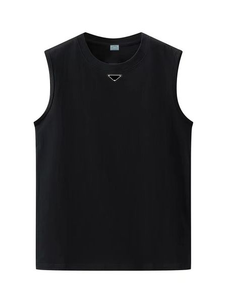 Tasarımcı T-Shirt Tees Erkek Tank Top T-Shirt Yaz İnce Fit Spor Ter Absoring Siyah iç çamaşırı Alt Alt Moda Erkekler Spor ve Fitness Giyim