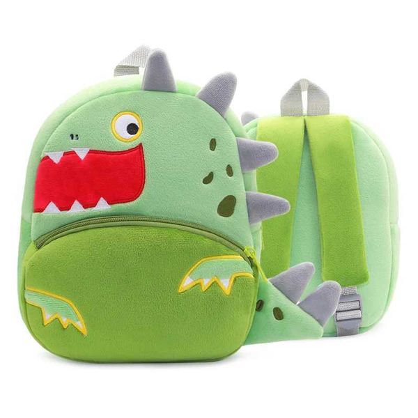 Mochilas Meninas Meninas Mochila Cute Animal Big Big Dinosaur Children Backpack Backpack Garden School Bag