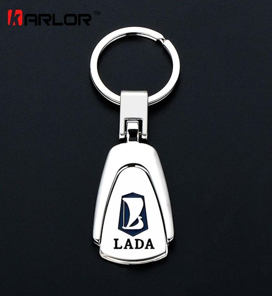 Для Lada Metal Key Chain Chaue Cheap -Checke Auto Key Accessories Accessories Car Стиль для Lada Granta Niva Priora Kalina 2 Largus Vesta xray4434536