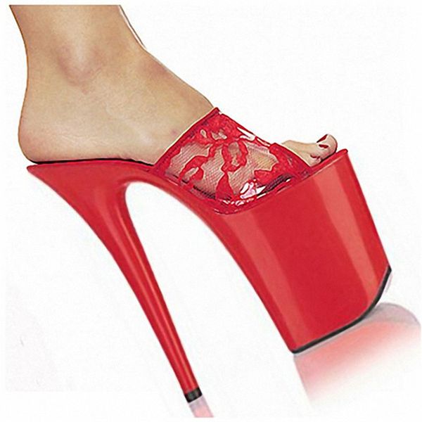 Rncksi 2024 Yaz Sıcak Satış Kadın İnce Topuk Su geçirmez Pişirme Boya Ayakkabıları Fotoğraf Ayakkabı Süper Yüksek Topuklu Dantel Joker Ayakkabıları
