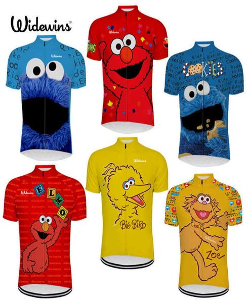 Yeni 7 Bisiklet Jersey Styles Susam Sokak Elmo Kurabiye Grover Zoe Ernie Big Bird Dolgulu Bisiklet Jersey Hediye Susam Sokağı H10207374535