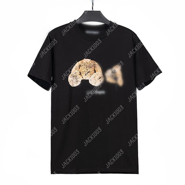 Palm PA 24SS Summer Letter Printing rotta con decapitazione Orso Shirt Orso Shirt Gift Regalo hip hop oversize hip hop unisex ad amanti maniche corte magliette Angeli 2168 Wye