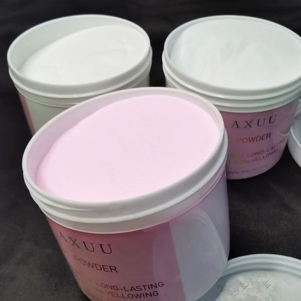 250g unhas acrílico em pó para profissionais suprimentos de unhas Material de manicure Extensão de escultura de unhas DIY 8,5 onças de salão de salão limpo pregos