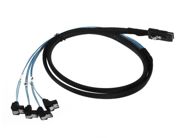 2pcs 1 -метровый 36p Mini SAS SFF Hard Disk Cable 8087 4 x SATA 7 P Anger7085430