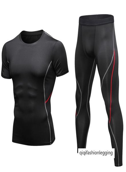 Men Fit Fit Treination Pro Running Running Clothing Speed Speed Suit Dry Slave Manga Sports Sports Coat3180285