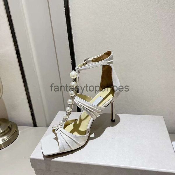 JC Jimmynessity Choo Shoe Pearl Women Hels Hels Свадебные сандалия