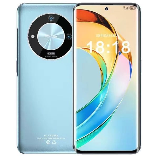 2024 NOVA PRIMEIRA DE TELA CURVADA A IA Desbloqueio de 256 GB Android i15 6.7 i14 Pro Max 5G Smart Phones Note 12 13 Pro barato de jogo de estudante para estudantes telefones celulares Androids Smartphones