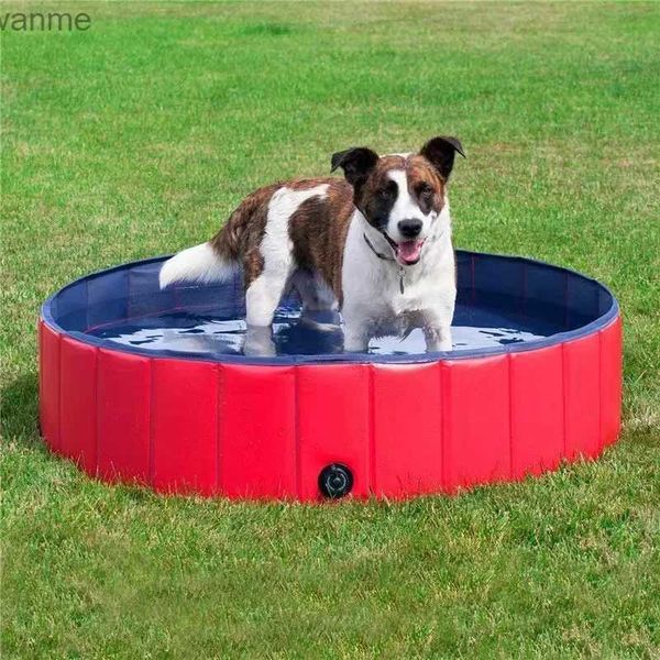 Banheira banheira assentos PVC Bathtub de estimação de animais de estimação grande/pequeno cães dobráveis ​​piscina de piscina de piscina de piscina de gato de piscina de piscina de areia