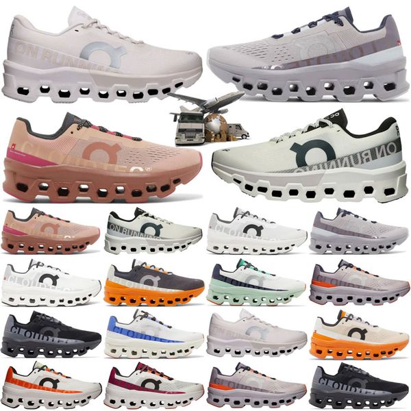 Homens homens cloudswift 3 sapatos para venda crepúsculo da meia -noite de marfim preto rosa geleira cloudsurfer riacho branco areia preta cobalt masculino tênis feminino