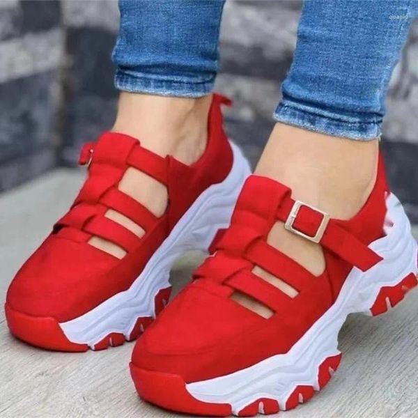 Повседневная обувь 2024 Ladies Spring Fashion Round Toe Simple Solid Color Sports Outdoor Leisure Designer Женский вулканизированный