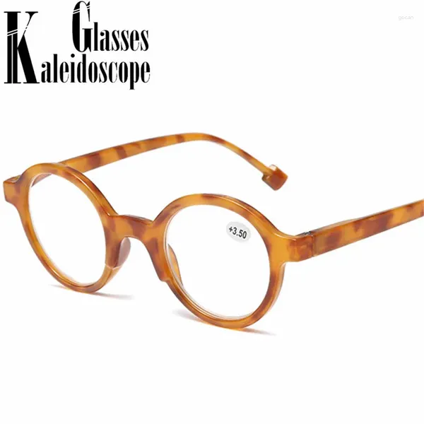 Occhiali da sole Blu Blocco Blocco di occhiali Presbyopia Women Fashion Round Reading Glasses Men Classic Hyperopia Eyewear 1.5 2
