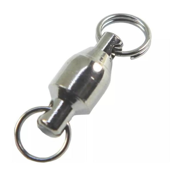 Swivel con cuscinetti a sfere ad alta quanlity con anello diviso 08 palla in acciaio inossidabile pesca a rotolamento s jlleer xmhyard88837824