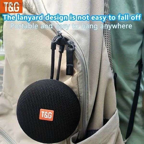 Tragbare Lautsprecher Mobilfunklautsprecher TG352 wasserdichte Outdoor Tragbare Bluetooth -Lautsprecher unterstützt kostenlose Anrufe/TF -Karte/USB -Weihnachtsfeier Geschenk 3D Soundtrack TWS WX