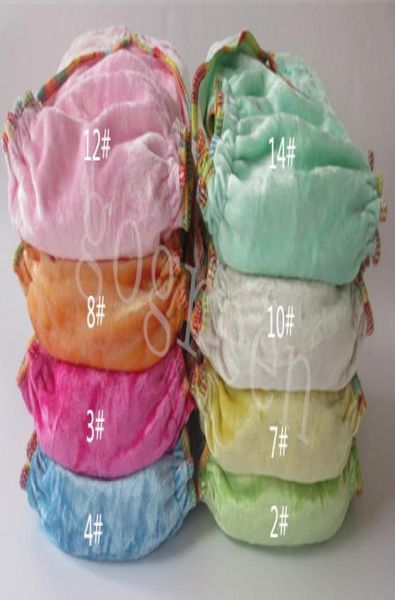 2015 Nuovo design 50 pezzi Organic 100 Bamboo Cotton Velor Baby Cloth Pannolini senza pulli con 50 Inserts7651223