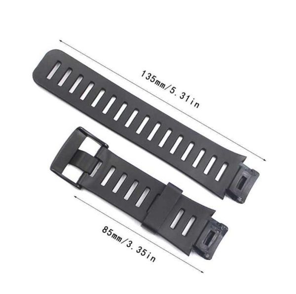 1SET Soft Rubber Watch Band Metal Buckle Besster для запястья для Suunto Xlander Smart Watch Комплект Accessories H09156667900