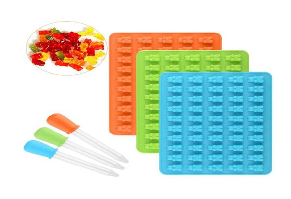 Пищевый класс Силиконовый DIY Candy Gummie Bear, создающий желатин