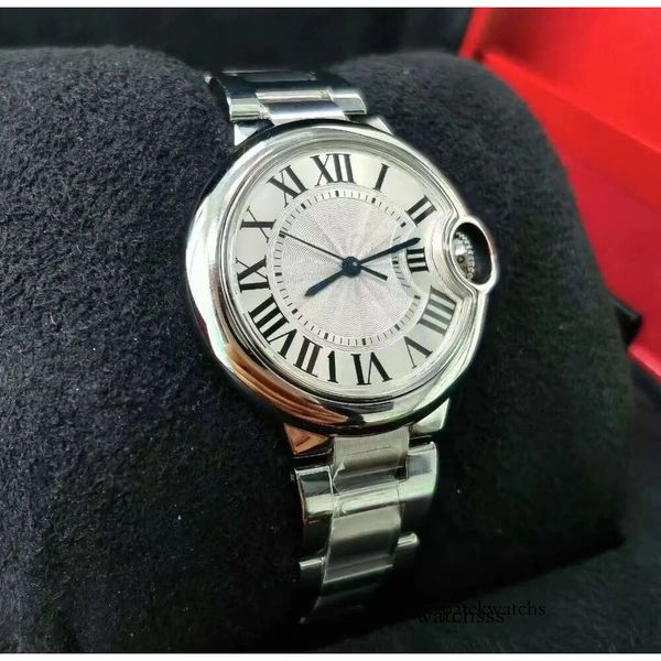 Herren Uhren Neue Ballon Keramik Lünette Klassiker 42 mm automatisch mechanischer Bewegungsdesigner Uhren Armbanduhr mit B 643