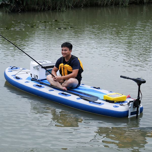 Stand Up Board Surfboard Rescue Pesca Yoga Gigante Itup Atualização Inflável Atualização ampliada Skate Tup com Lotes D Ringos Carbono 219o