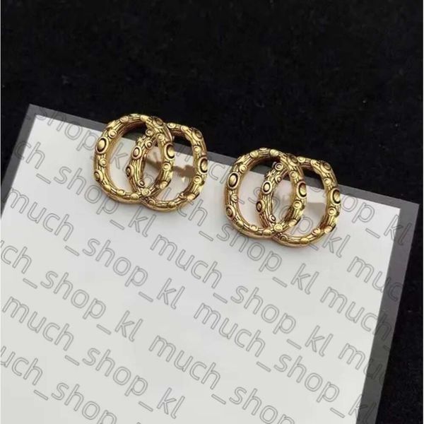 Yüksek kaliteli paslanmaz çelik tasarımcı takı cucci kapak küpe takı kadın lüks geometrik kalp şeklinde çift cucci küpeler Tiffanyjewelry Lady Party 972