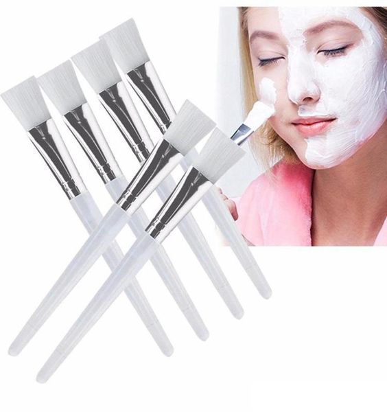 DHL Boa máscara facial máscara escova de maquiagem de maquiagem Olhos de face Skin Care Aplicador Cosméticos Casa DIY EXECETO FERRAMENTAS CLEAR