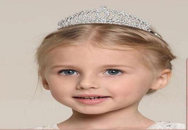 Düğün quinceanera tiaras ve taçlar için vintage kristal tiara gelin saç aksesuarları satmak