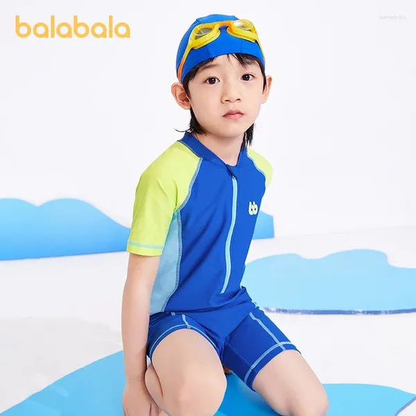 Set di abbigliamento Balabala Toddler Boy Swimsuit Summer Color One Piece