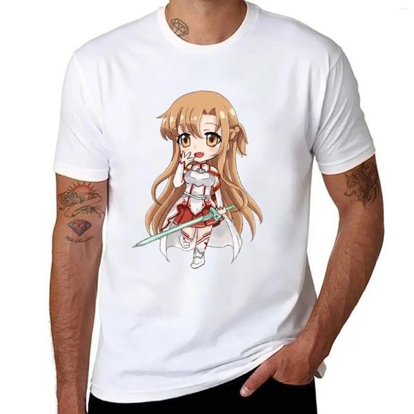 Erkek Polos Asuna! - Kılıç Art Online T-Shirt Estetik Giyim Hızlı Kurutma Erkekler