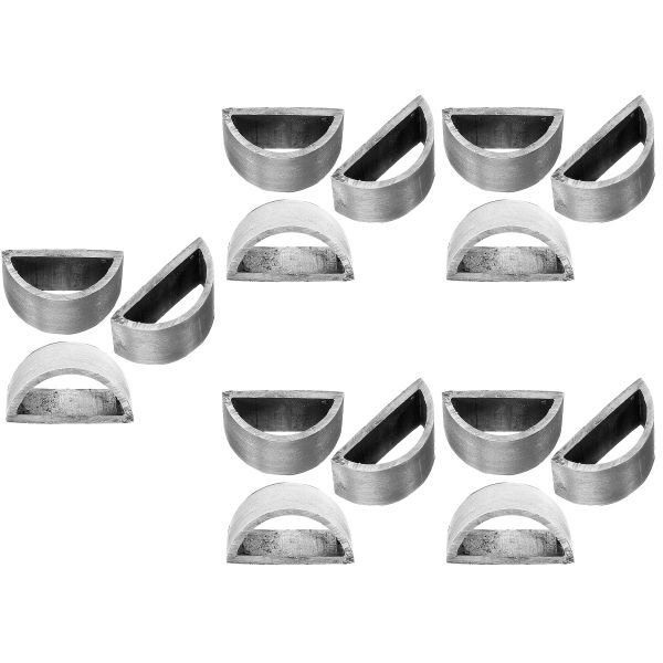 Acessórios 15 PCs Anel de guitarra de rabo de arco Acessórios para guitarra Ferrules Fropo de violoncel