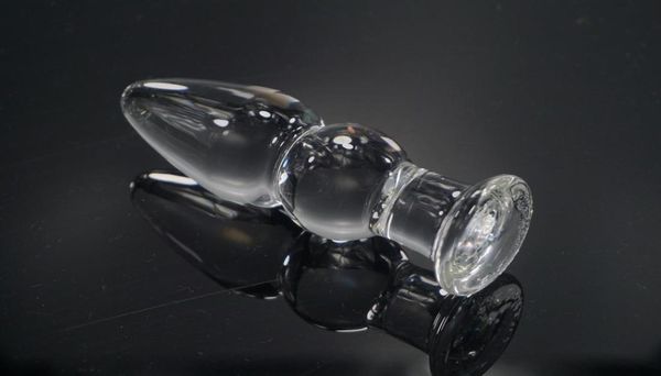 Pyrex Glass Anal Anal Plug Dildo Crystal Butt Bult Sex Toys S92102111278