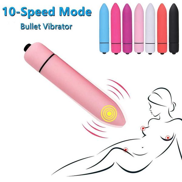 Altri oggetti di bellezza della salute Vibratori di proiettili vibratori per donne G spot clITOS Climax stimolatore vibrat vagina strumenti di masturbazione anale y240503