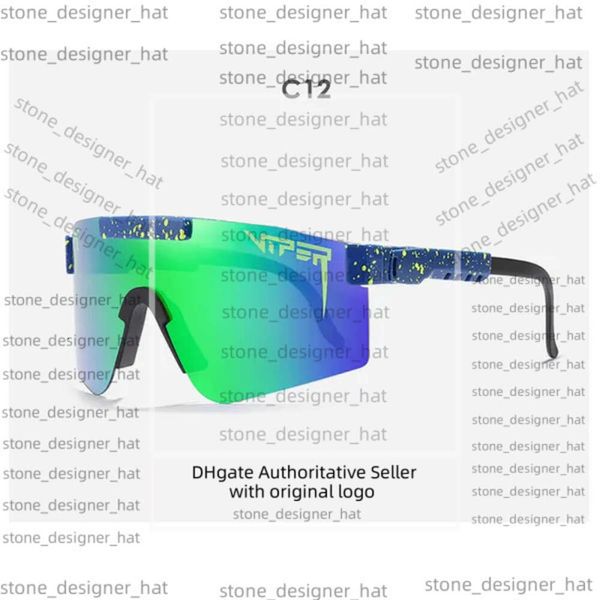 Vipers Sport Eyewear Cycling UV400 Outdoor -Gläser Doppelbein Fahrradfahrrad Sonnenbrille Weitansicht MTB -Brille UV400 mit Hülle 3900