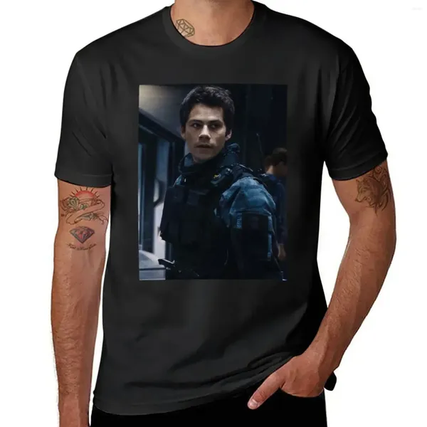 Tampo de tanques masculinos - T -shirt Maze Runner Blacks Blacks Boys Whites Tam camiseta para homens