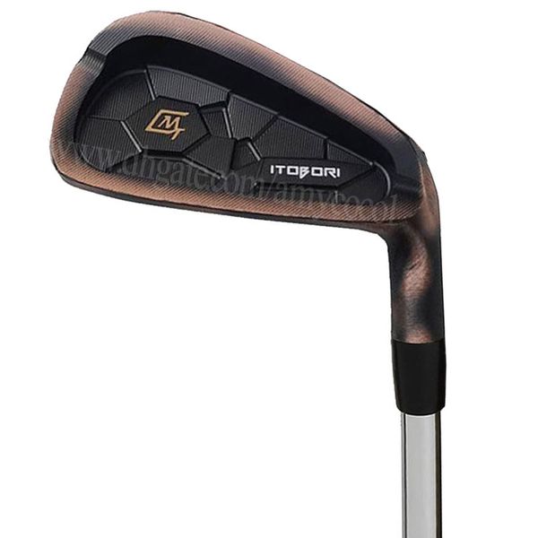 Правые гольф-клубы Mtg Itobori Golf Irons 4-9 P Клубы Irons Установите графитный вал или стальной вал R или S SR Free Dropisping