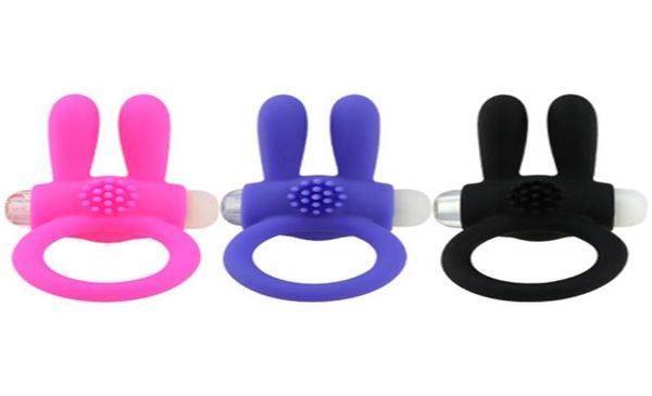 ANELLO VIBRATICO COCK RINGHI PRODOTTI SEX PENIS Rings Sex Toys Animal Cockring Blu rosa per uomini con scatola di vendita al dettaglio DHL4417838