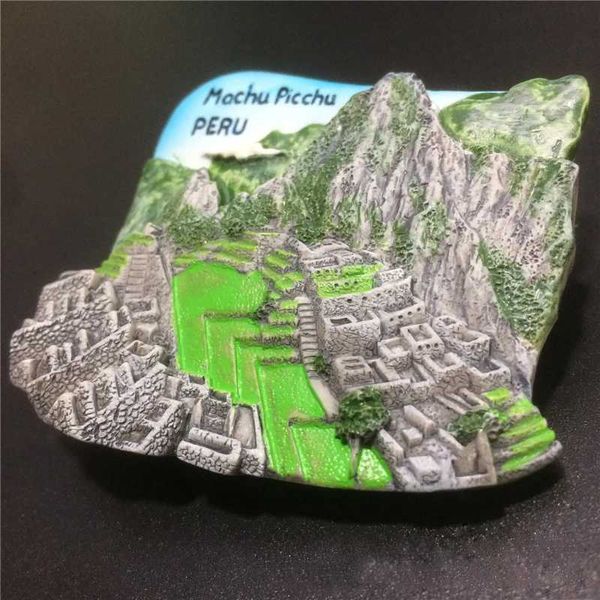 3pcsfridge magneti adesivi per frigo peru che viaggiano souvenir machu picchu frigo magneti decorazioni per la casa regali di compleanno