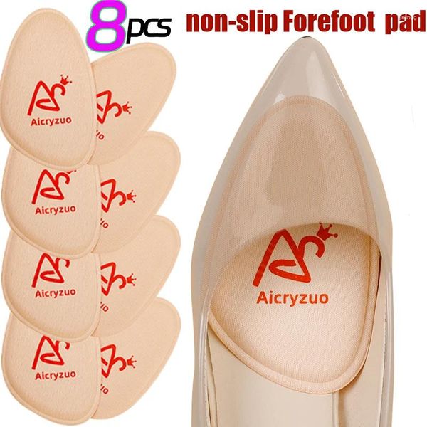 Donne calzini cuscinetti per l'avanzare per tacchi alti femminili anti-slip slip insert mezze scarpe da cura del piede anteriore