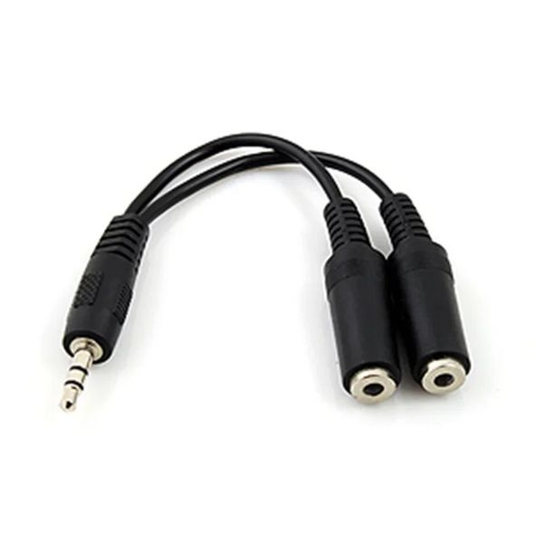 3,5 mm Combo Audio Mic Y Splitter -Kabel -Adapterkabel für PS4 Xbox One Tablet Mobiltelefon Männlich zu 2 weiblichen Headsets Laptop