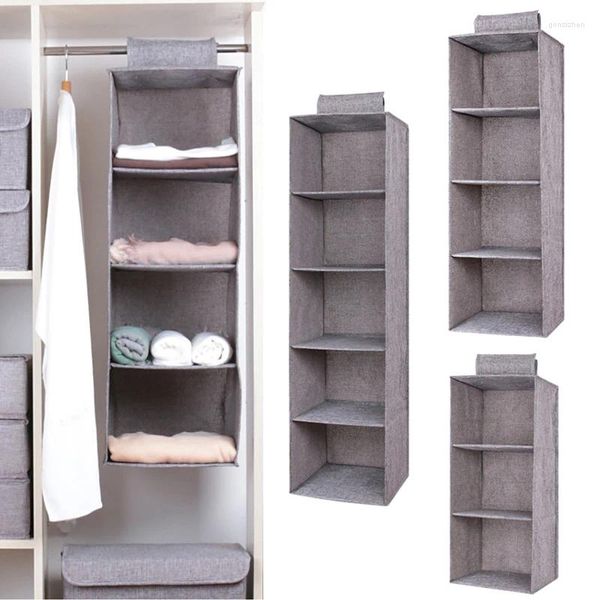 Aufbewahrungstaschen 1 PC 3/4/5 Schicht Hanging Organizer Tasche Wohnzimmer Schlafzimmer Küche Kleidung Kleiderschrank Kleidungsregale Schuh Hausgarten