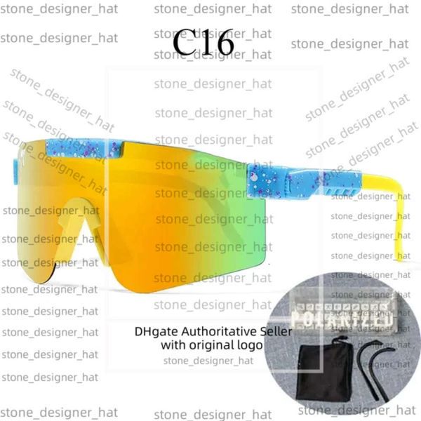 Óculos de sol com óculos de sol de ciclismo Original Vipers Sport Google TR90 Óculos de sol polarizados para homens/mulheres Eyewear à prova de vento ao ar livre 100% UV 400 Lente espelhada 1389