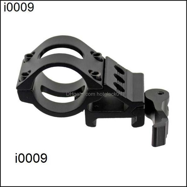 Peças Original Tactical Acessories Tactical Liberação rápida 25,4mm Ring Offset 20mm Rail Glamp Mount Mount Flachado Picatinny AR 15 Drop Delivery 202 DHHFV