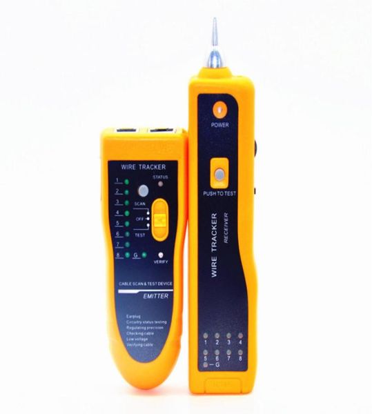 Cat5 Cat6 RJ45 LAN Network Cable Tester Line Finder RJ11 Tracker del filo telefonico Tracer UTP STP Diagnosising Tone Network Strumento Kit3160298