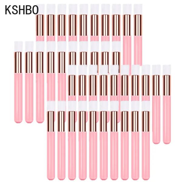 Kirpikler Kshbo Set Kirpik Temizlik Fırçası Kirpik Şampuan Fırçası Kirpik Uzantıları için Siyah kafa Çıkma Makyaj Araçları