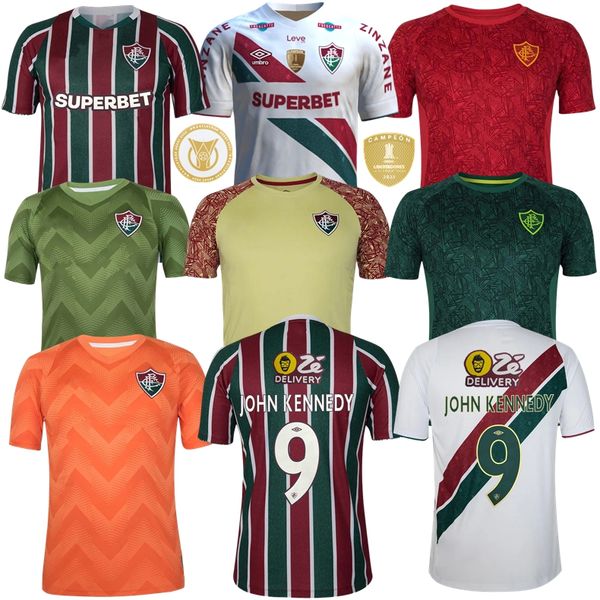 2024 Fluminense Fußballtrikots 24 25 Marcelo Ganso Arias Cano Andre Felipe Melo Home Away Training Torhüter