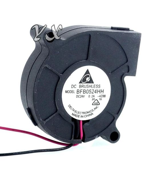 Novo BFB0524HH ​​5015 5CM 24V 016A Turbina Centrifugal Blower Fan Drive para Delta 505010mm2133626