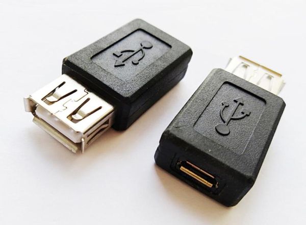 USB20 ATPEPEFEMALE A MICRO USB B CONECTOR feminino Convertor100pcs3483570