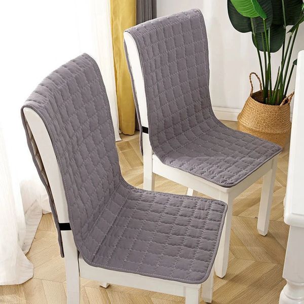 Copertina di pacchetto cuscino sedia facile installazione lavabile elastico banda elastico lavoro da pranzo 240508