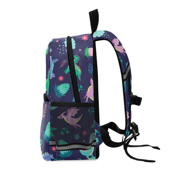 Mochilas 2021 Novos garotos meninos meninas dinossauros coloridos cacti aloe school saco mochila estudantes crianças anime jardim de infância mochila pequena mochila