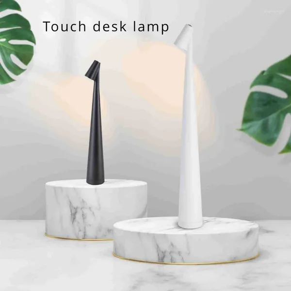 Lampade da tavolo Alluminio creativo Reading Simple Business Gift Desk Touch Desk Decorazione